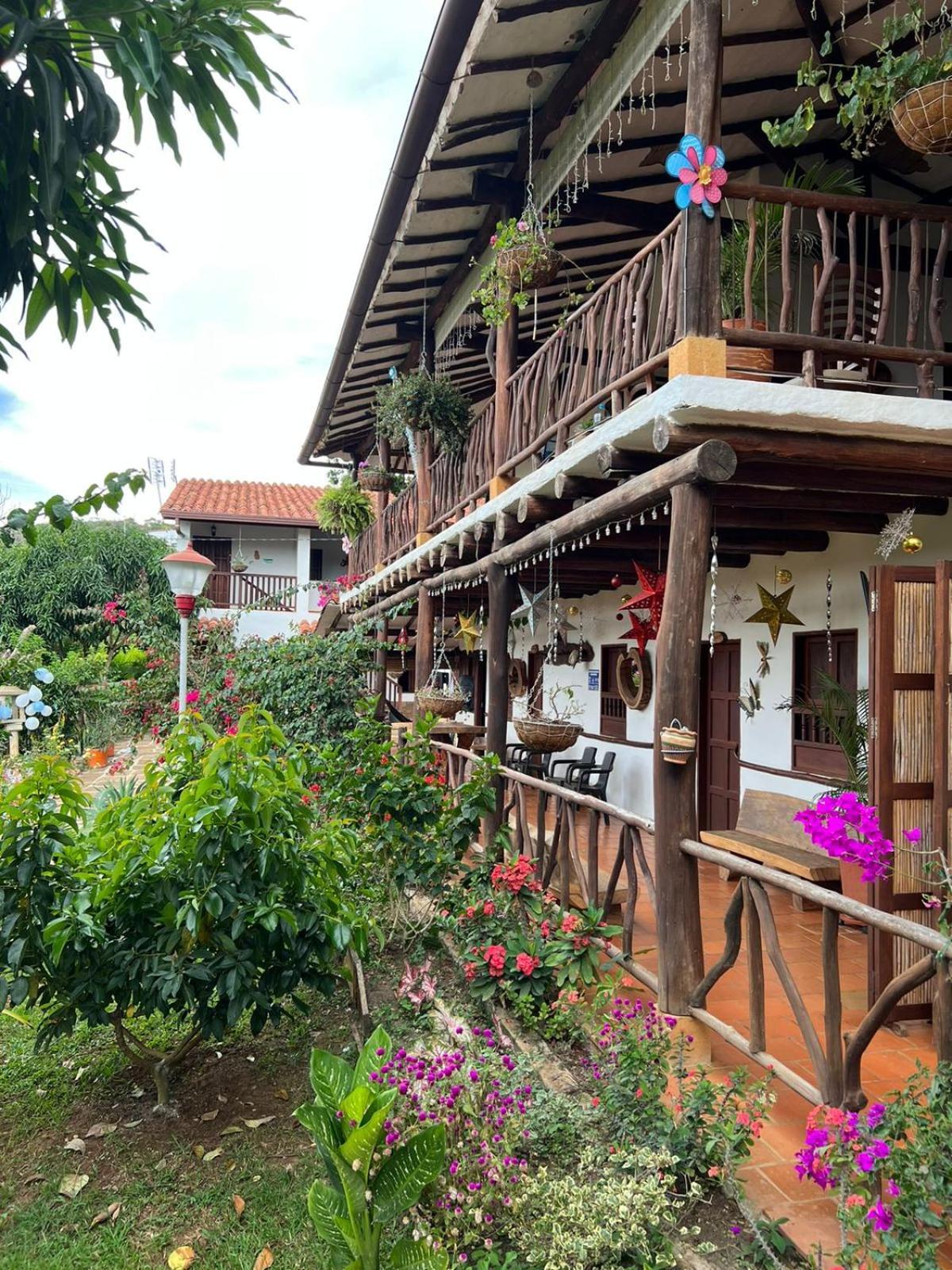 Hostal Villa San Rafael Barichara Exterior photo