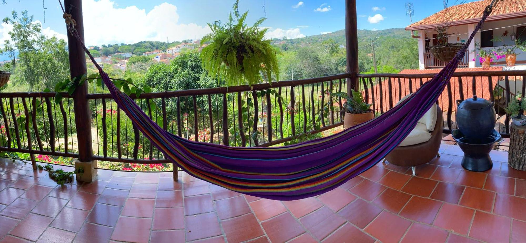 Hostal Villa San Rafael Barichara Exterior photo